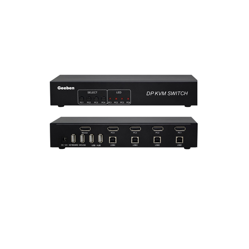 桌面式DisplayPort KVM切换器 桌面式DisplayPort KVM切换器