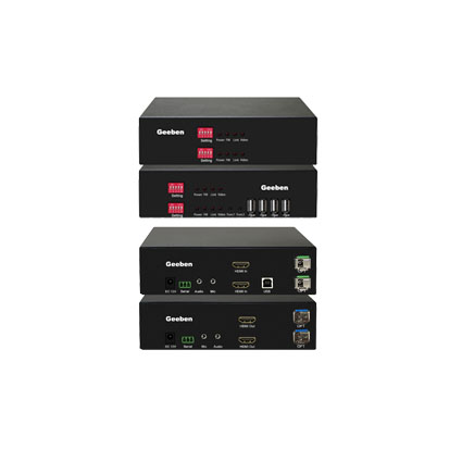 Geeben吉本高清数字双HDMI KVM延长器 Geeben吉本高清数字双HDMI KVM延长器